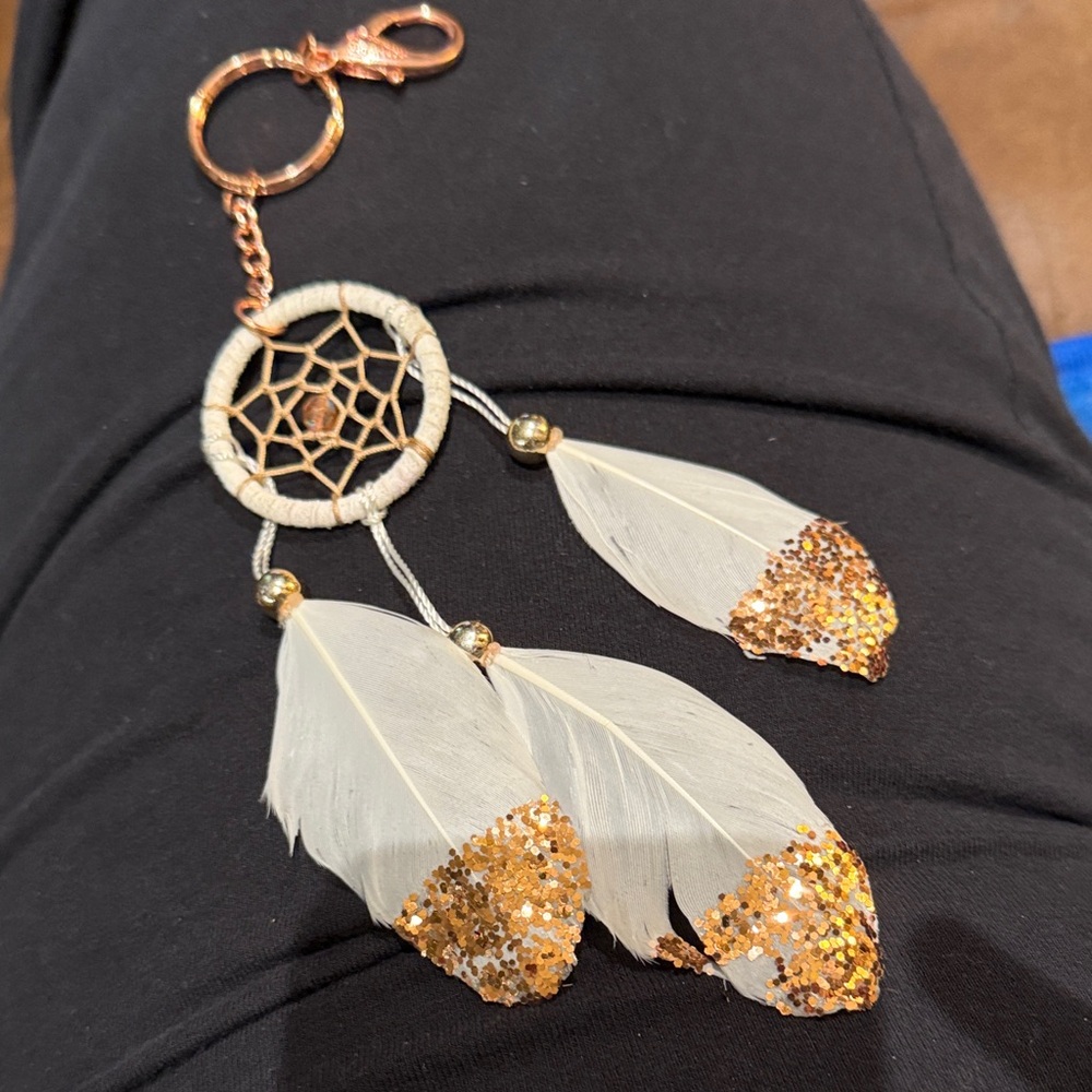 Beautiful Dreamcatcher Keychain NWOT